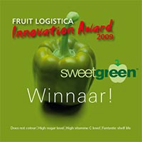 Sweetgreen, de winnende groene paprika van Enza Zaden