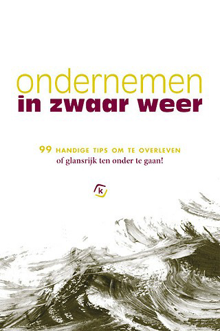 Boek ondernemen in zwaar weer